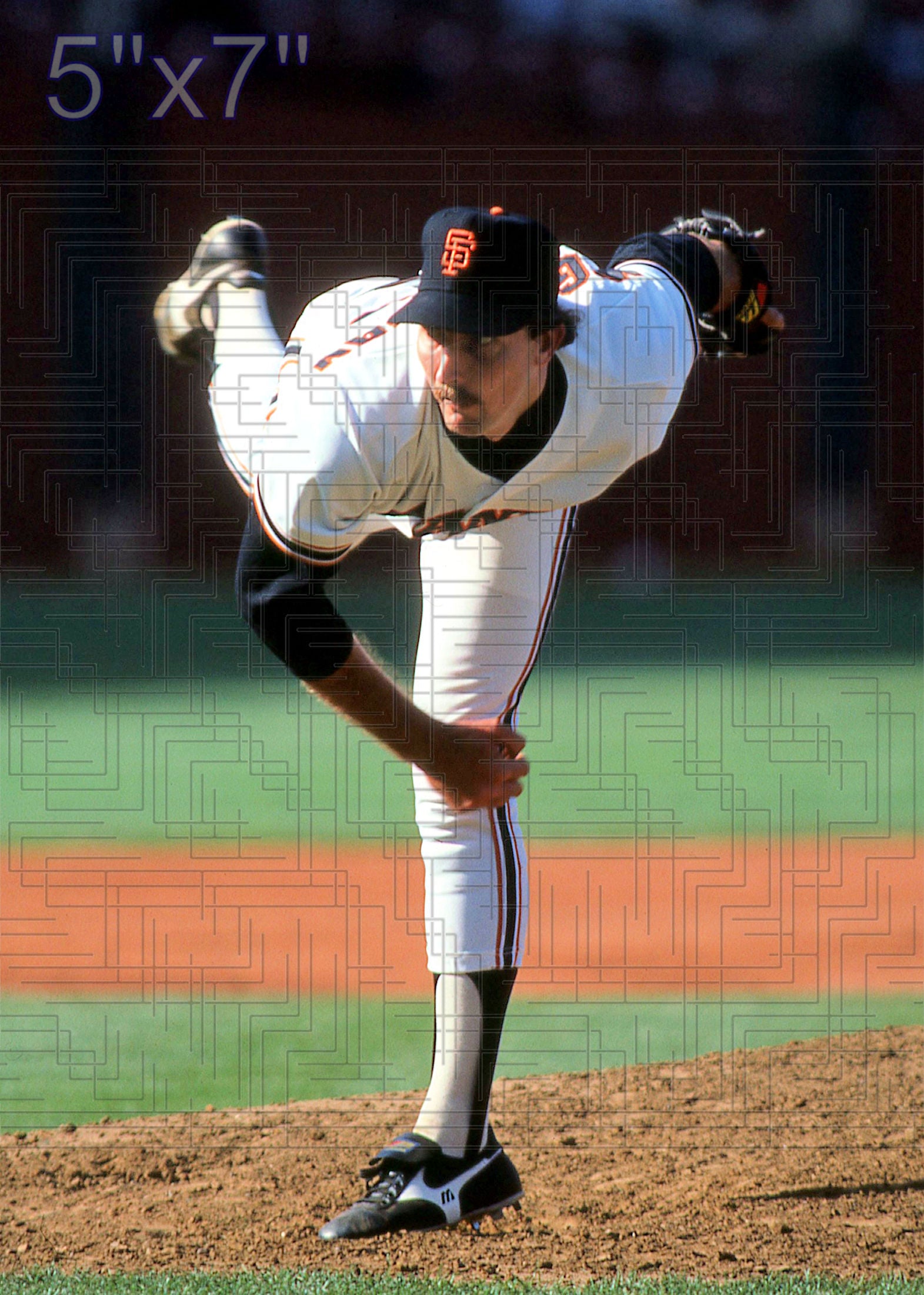 Andy McGaffigan - 1983 San Francisco Giants - choose a size & style