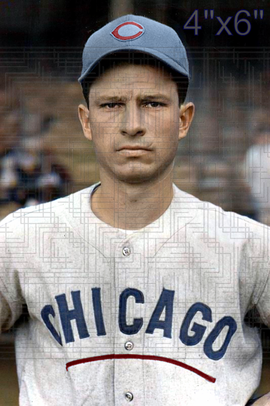 Andy Pafko - 1945 Chicago Cubs - choose a size & style