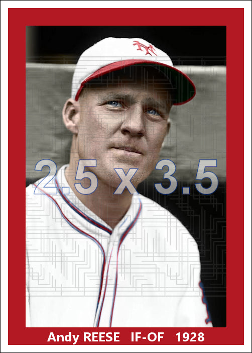 Andy Reese - 1928 New York Giants - choose a size & style