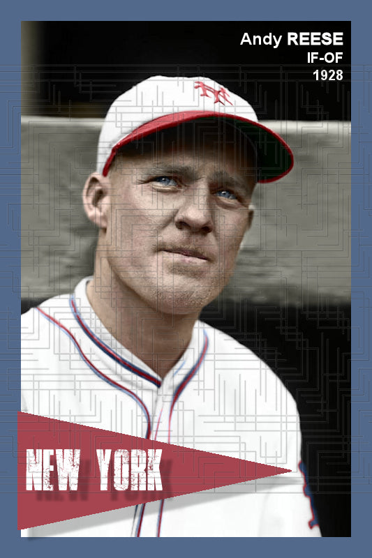 Andy Reese - 1928 New York Giants - choose a size & style