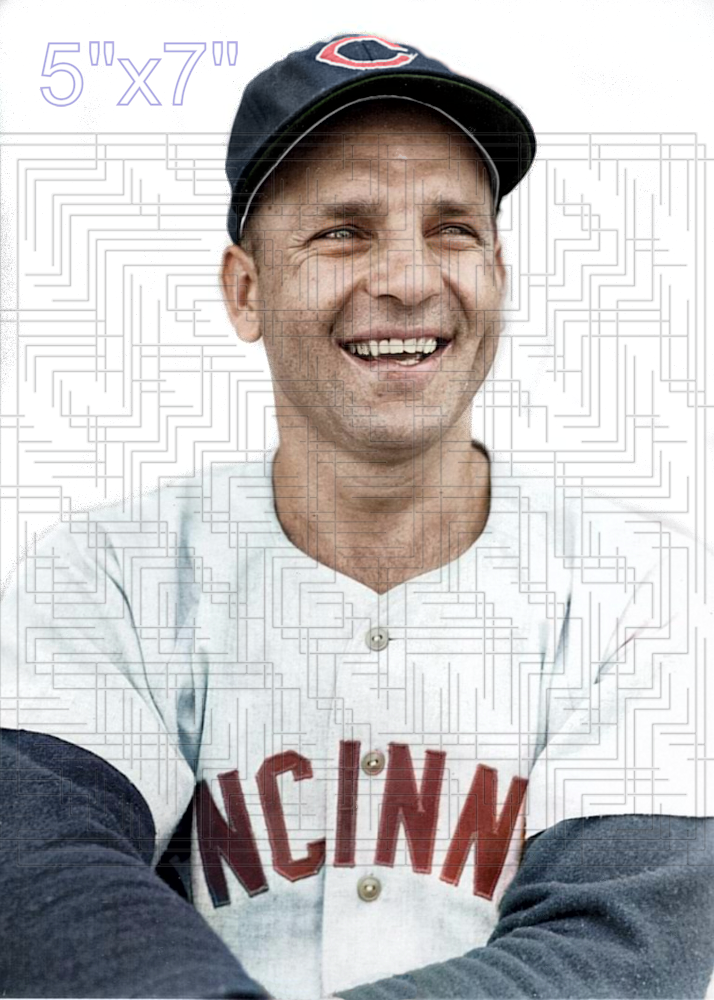 Andy Seminick - 1955 Cincinnati Reds - choose a size & style