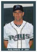 Andy Sheets - 2001 Tampa Bay Devil Rays - choose a size & style