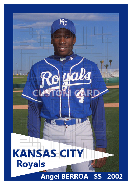 Angel Berroa - 2002 Kansas City Royals - choose a size & style