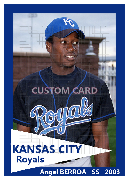 Angel Berroa - 2003 Kansas City Royals - choose a size & style