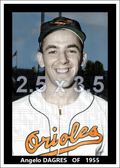 Angelo Dagres - 1955 Baltimore Orioles - choose a size & style