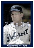 Anse Moore - 1946 Detroit Tigers - choose a size & style