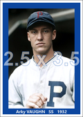 Arky Vaughan - 1932 Pittsburgh Pirates - choose a size & style