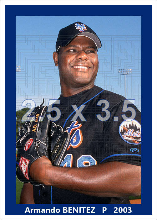 Armando Benitez - 2003 New York Mets - choose a size & style