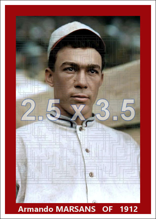 Armando Marsans - 1912 Cincinnati Reds - choose a size & style