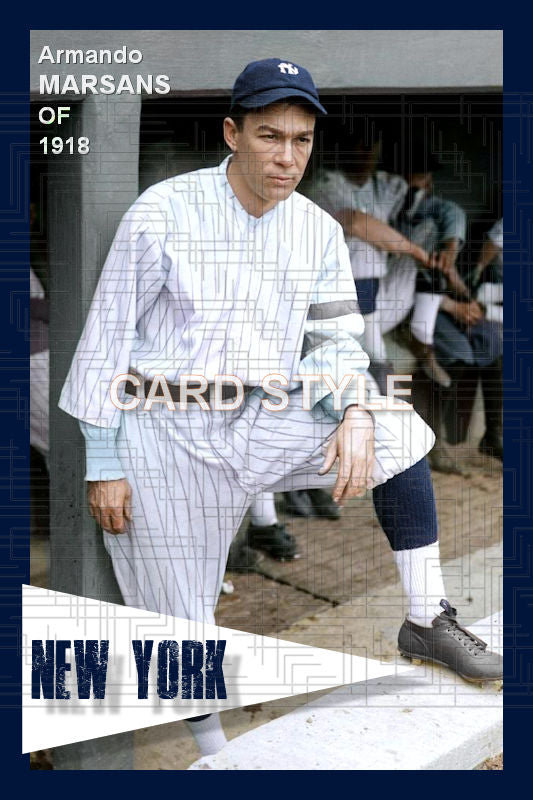 Armando Marsans - 1918 New York Yankees - choose a size & style