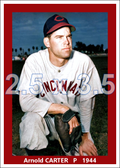 Arnold Carter - 1944 Cincinnati Reds - choose a size & style