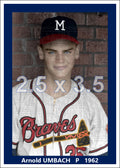 Arnold Umbach - 1962 Milwaukee Braves - choose a size & style