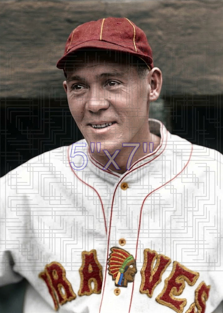 Art Delaney - 1929 Boston Braves - choose a size & style