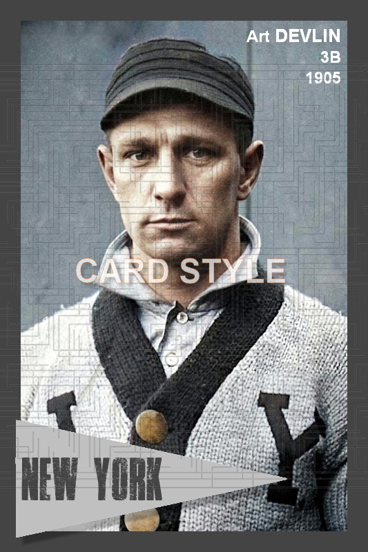 Art Devlin - 1905 New York Giants - choose a size & style