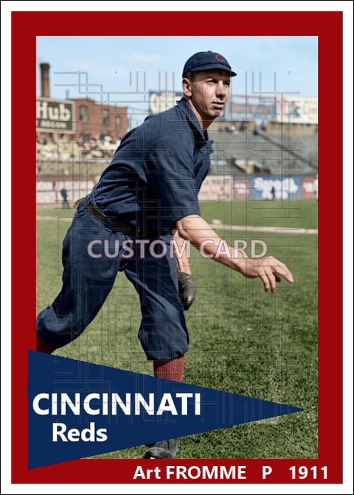 Art Fromme - 1911 Cincinnati Reds - choose a size & style