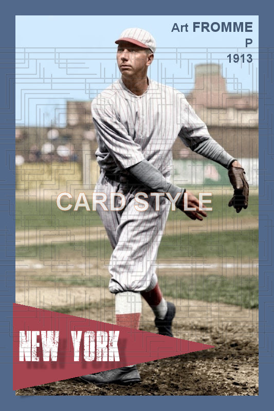 Art Fromme - 1913 New York Giants - choose a size & style
