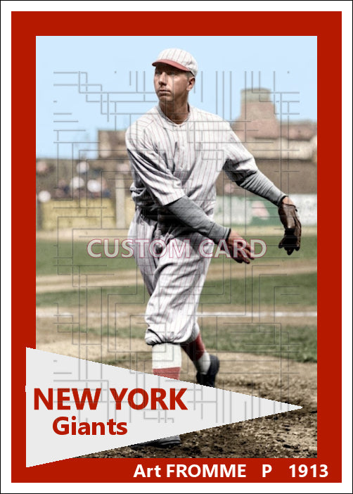 Art Fromme - 1913 New York Giants - choose a size & style
