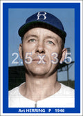 Art Herring - 1946 Brooklyn Dodgers - choose a size & style