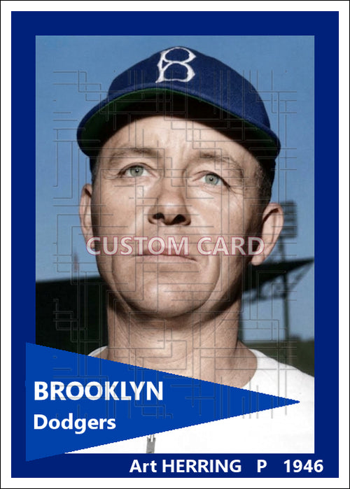 Art Herring - 1946 Brooklyn Dodgers - choose a size & style