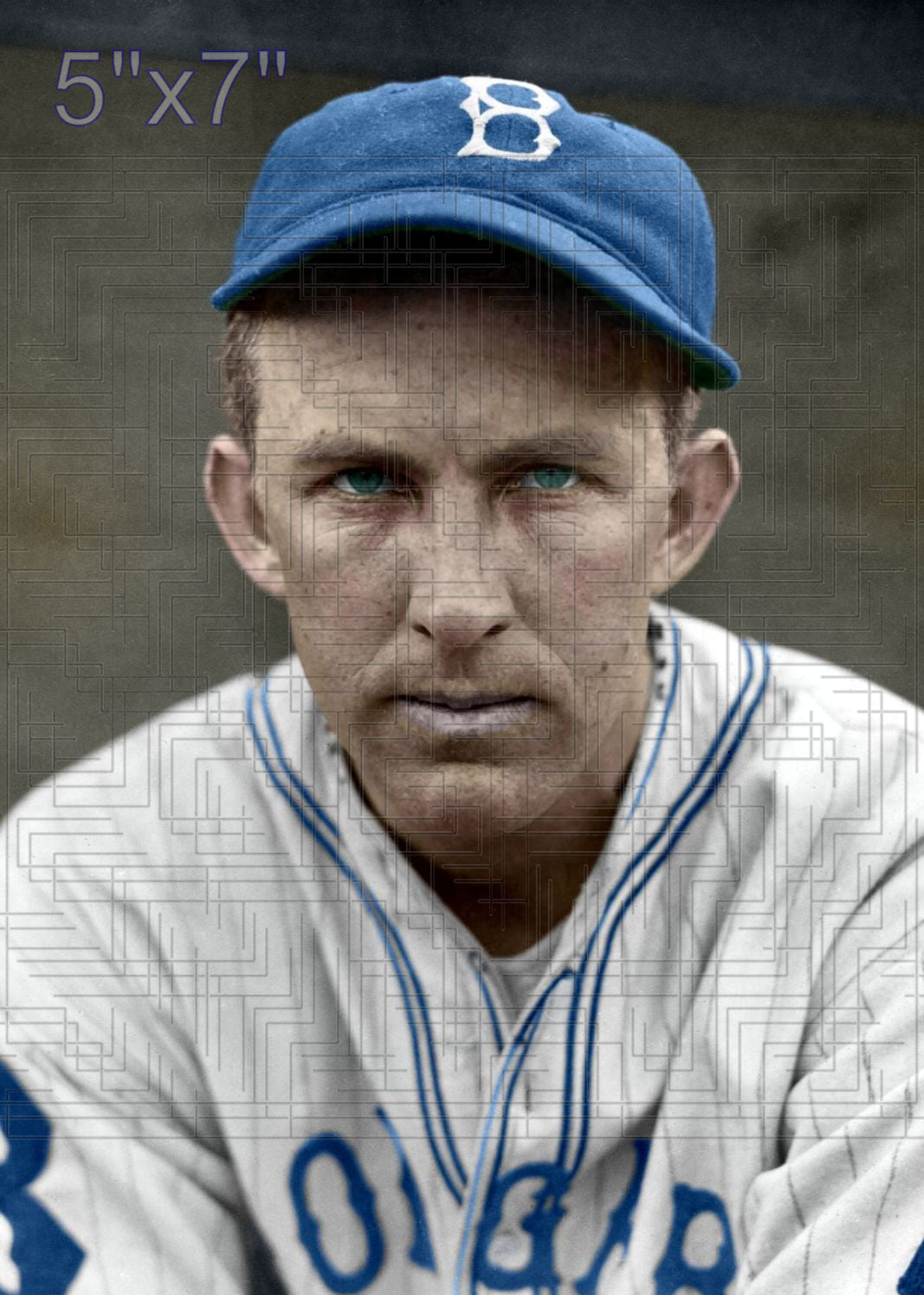 Art Jones - 1932 Brooklyn Dodgers - choose a size & style