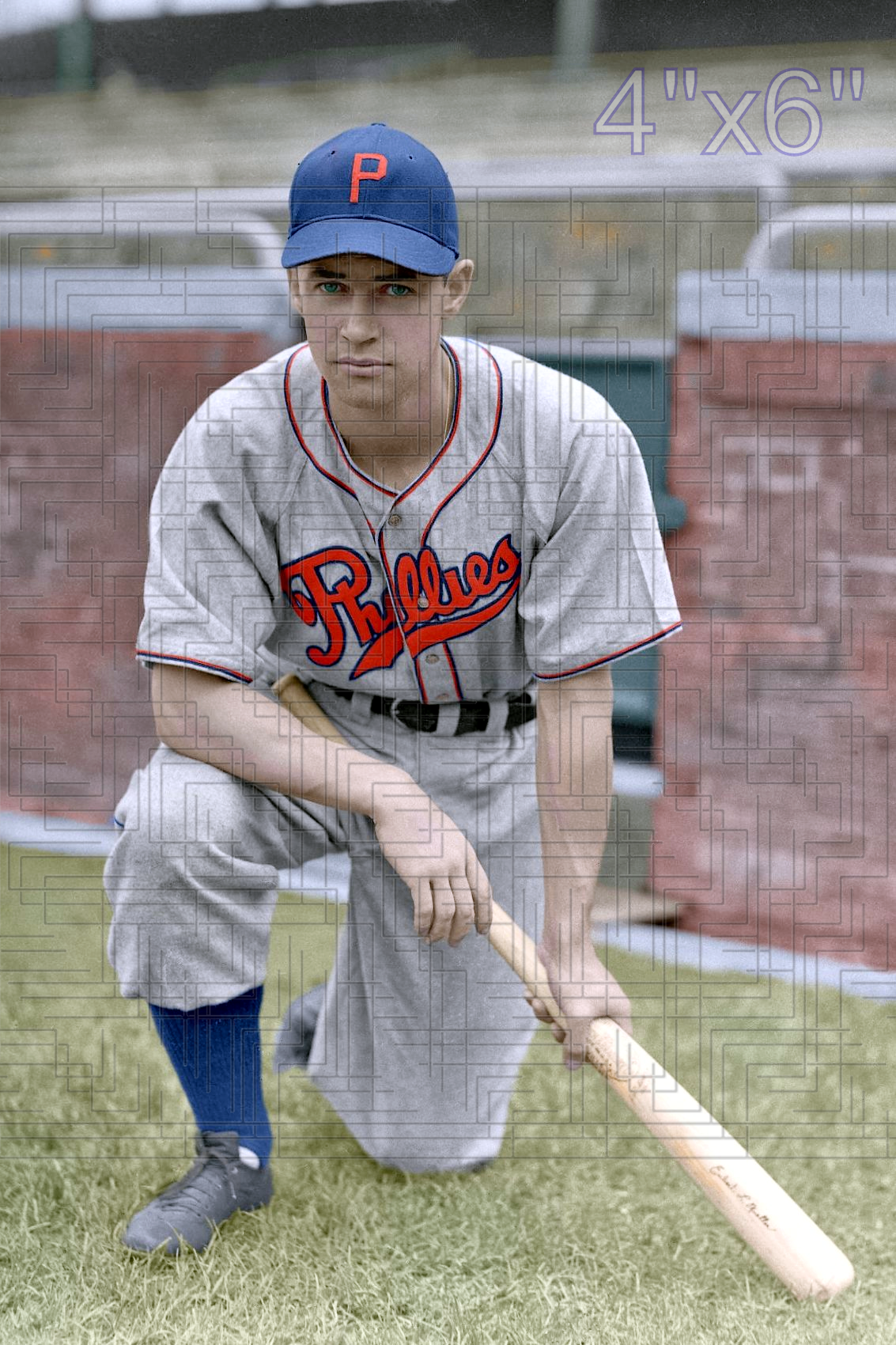 Art Mahan - 1940 Philadelphia Phillies - choose a size & style