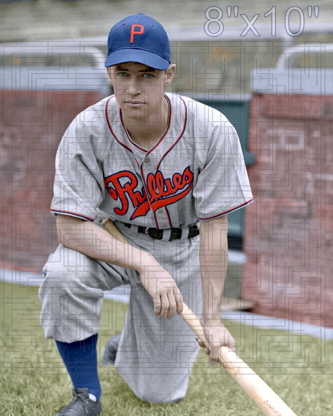 Art Mahan - 1940 Philadelphia Phillies - choose a size & style