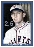 Art McLarney - 1932 New York Giants - choose a size & style