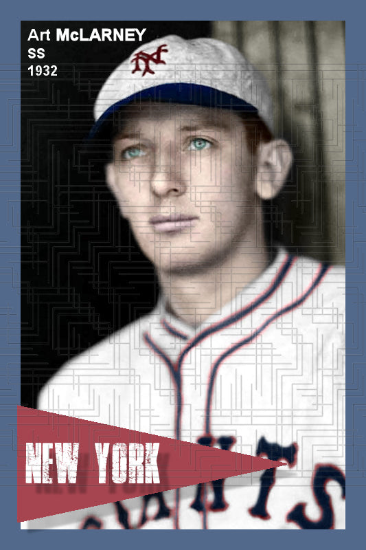 Art McLarney - 1932 New York Giants - choose a size & style