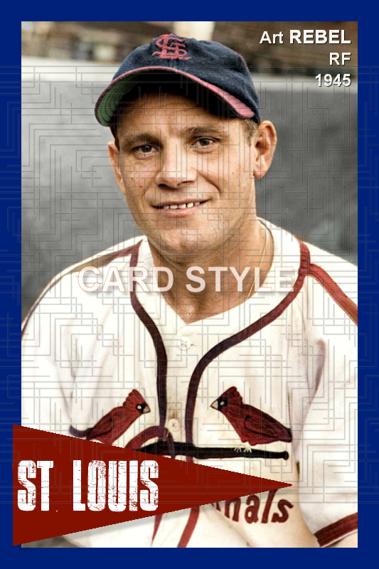 Art Rebel - 1945 St. Louis Cardinals - choose a size & style