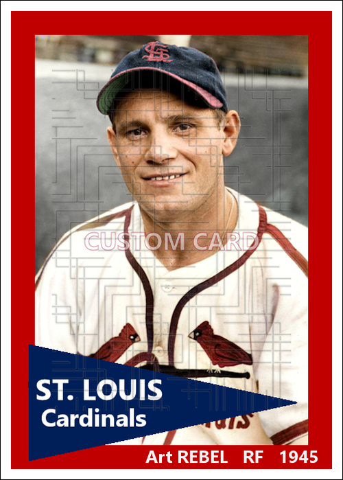 Art Rebel - 1945 St. Louis Cardinals - choose a size & style