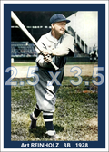 Art Reinholz - 1928 Cleveland Indians - choose a size & style