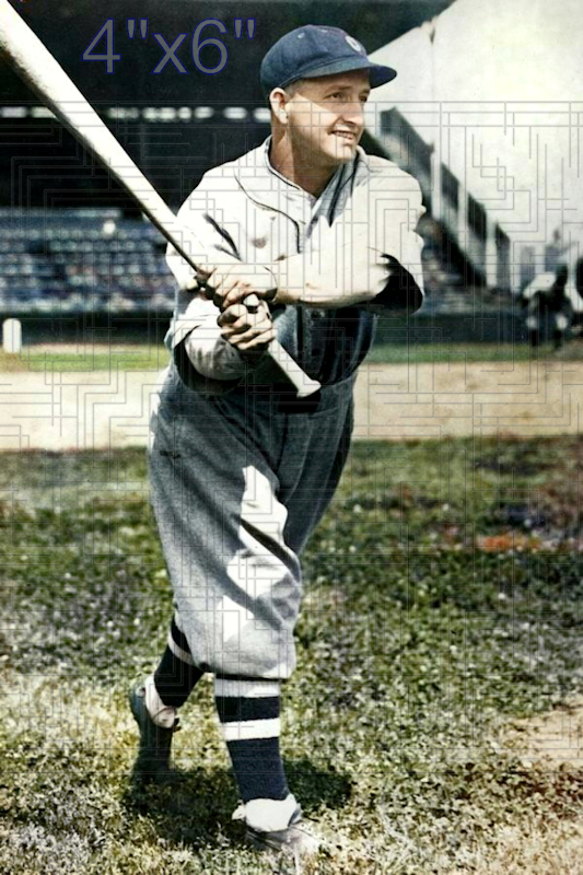 Art Reinholz - 1928 Cleveland Indians - choose a size & style