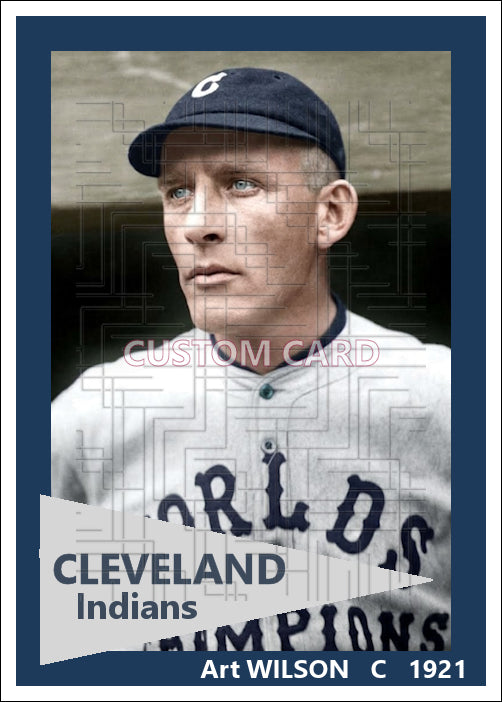 Art Wilson - 1921 Cleveland Indians - choose a size & style