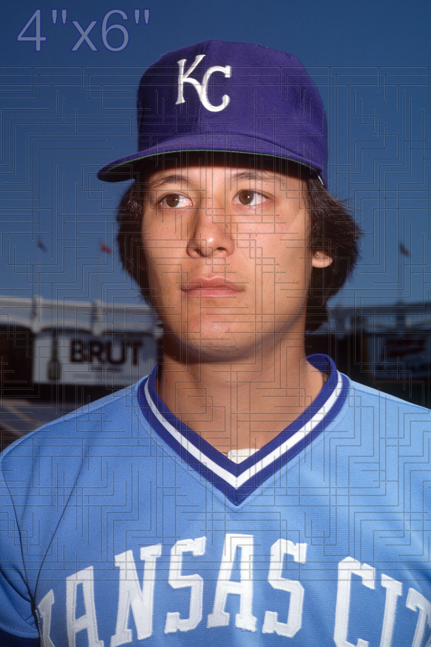 Atlee Hammaker - 1981 Kansas City Royals - choose a size & style