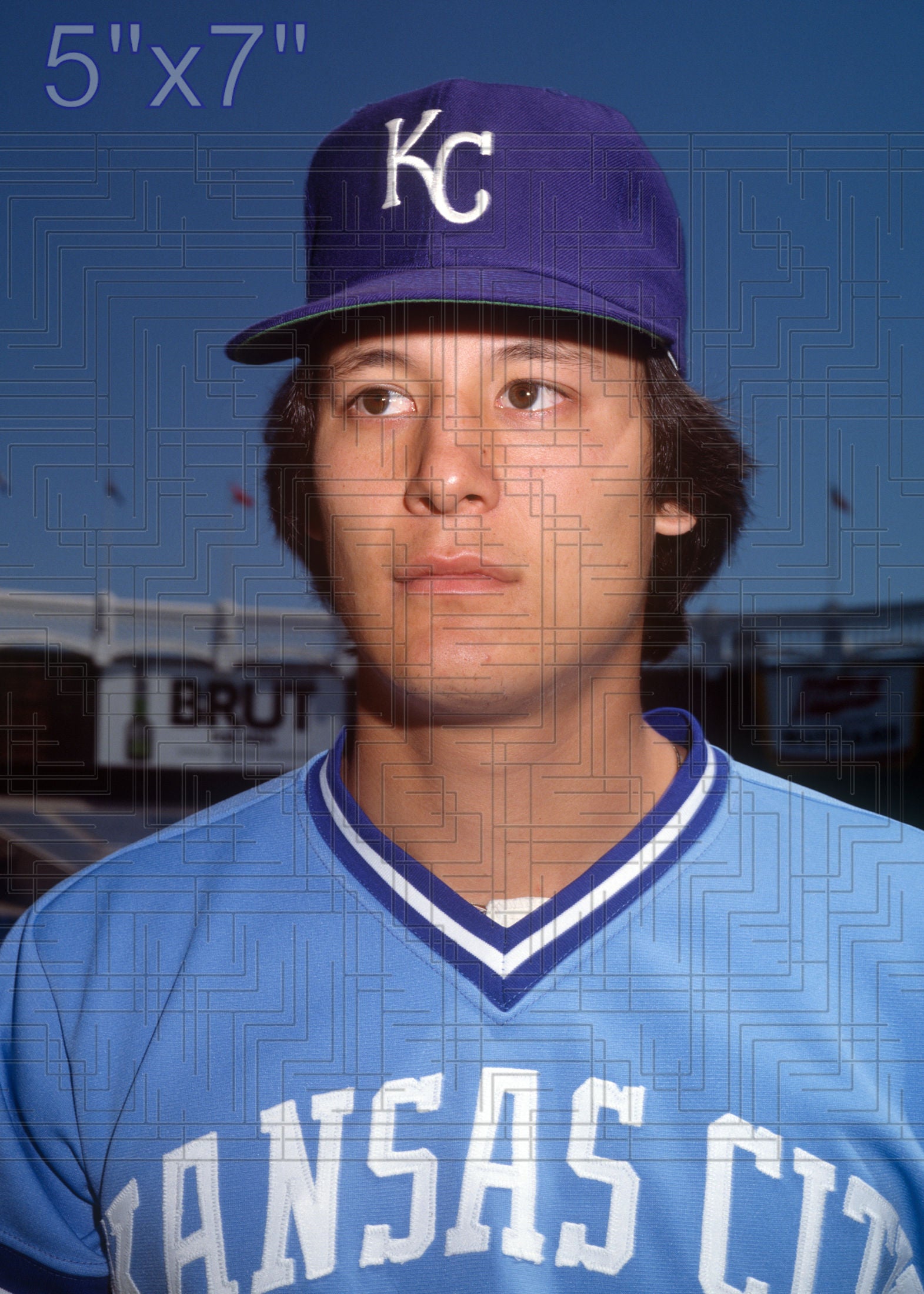 Atlee Hammaker - 1981 Kansas City Royals - choose a size & style
