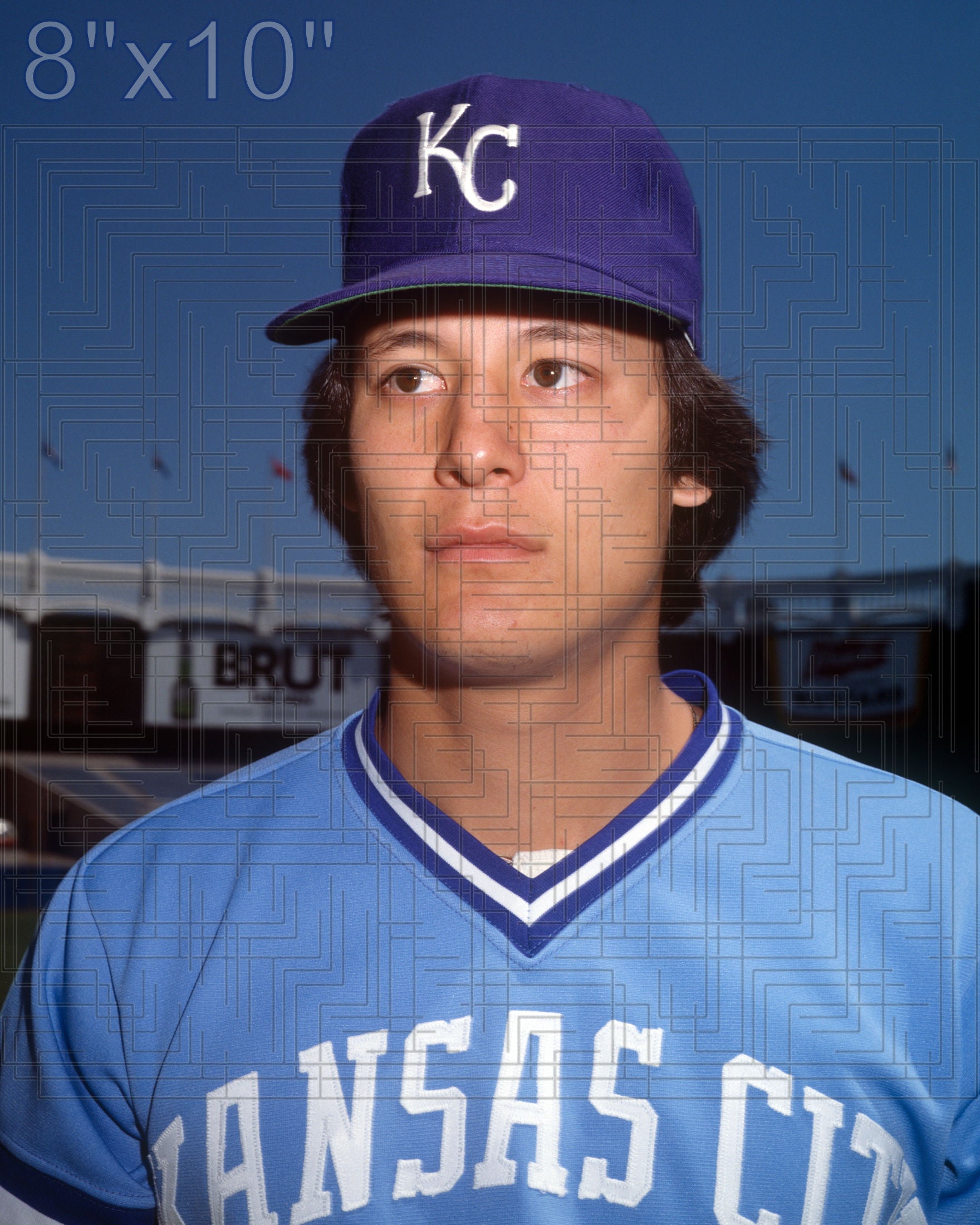 Atlee Hammaker - 1981 Kansas City Royals - choose a size & style