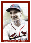 Augie Bergamo - 1944-45 St. Louis Cardinals - choose a size & style