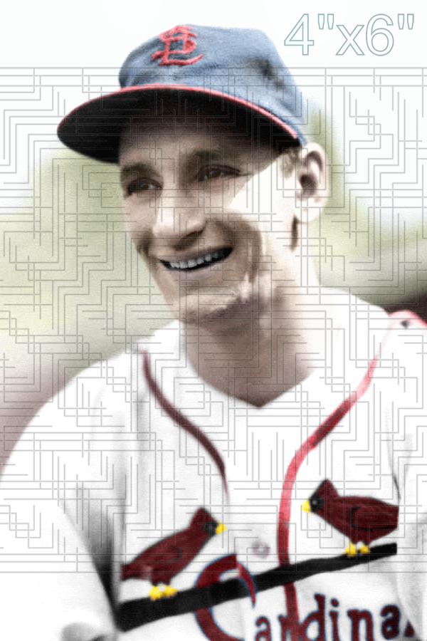 Augie Bergamo - 1944-45 St. Louis Cardinals - choose a size & style