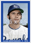 Aurelio Monteagudo - 1970 Kansas City Royals - choose a size & style