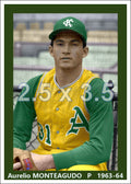 Aurelio Monteagudo - 1963-64 Kansas City Athletics - choose a size & style