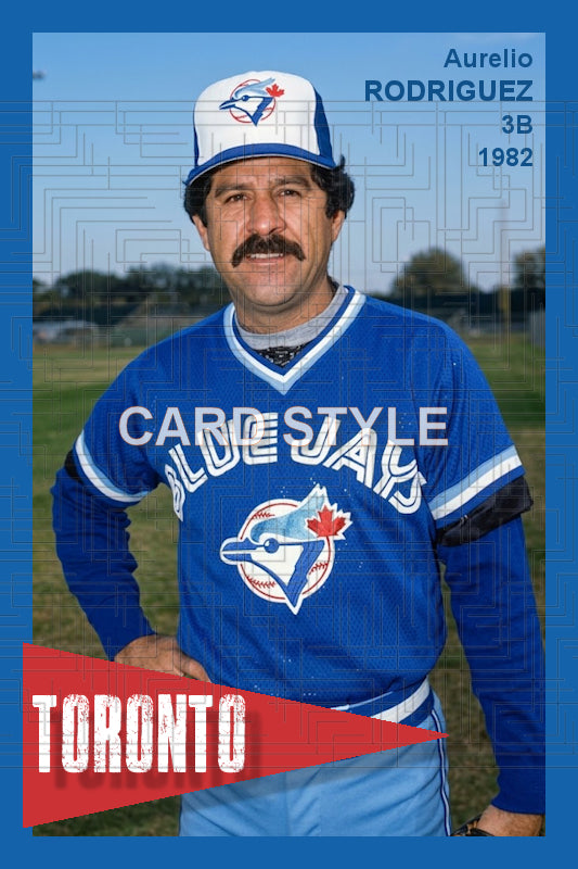 Aurelio Rodriguez - 1982 Toronto Blue Jays - choose a size & style