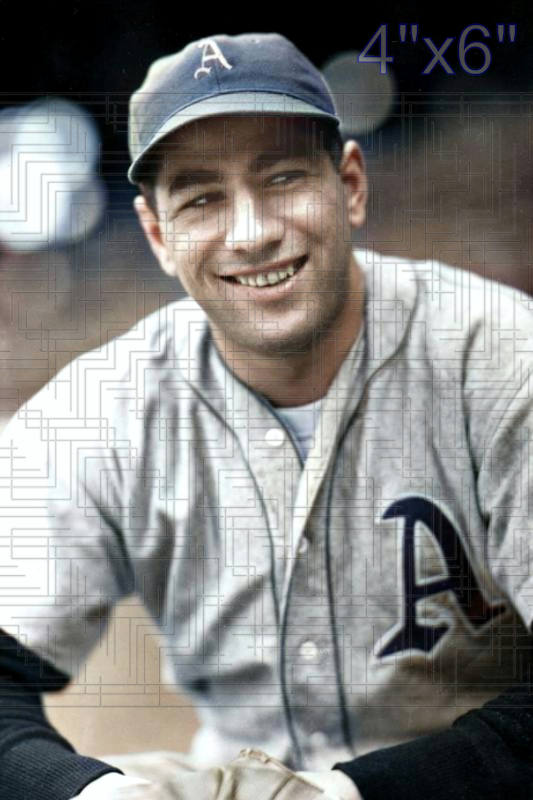 Babe Barna - 1937 Philadelphia Athletics - choose a size & style