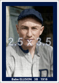 Babe Ellison - 1916 Detroit Tigers - choose a size & style