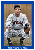 Babe Phelps - 1933 Chicago Cubs - choose a size & style