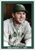 Babe Phelps - 1937 Brooklyn Dodgers - choose a size & style