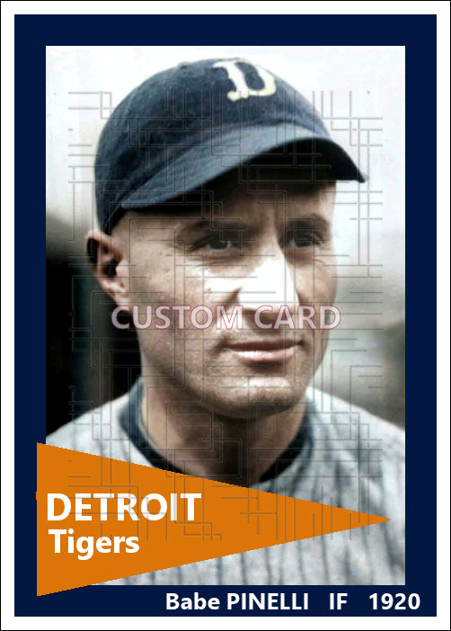 Babe Pinelli - 1920 Detroit Tigers - choose a size & style