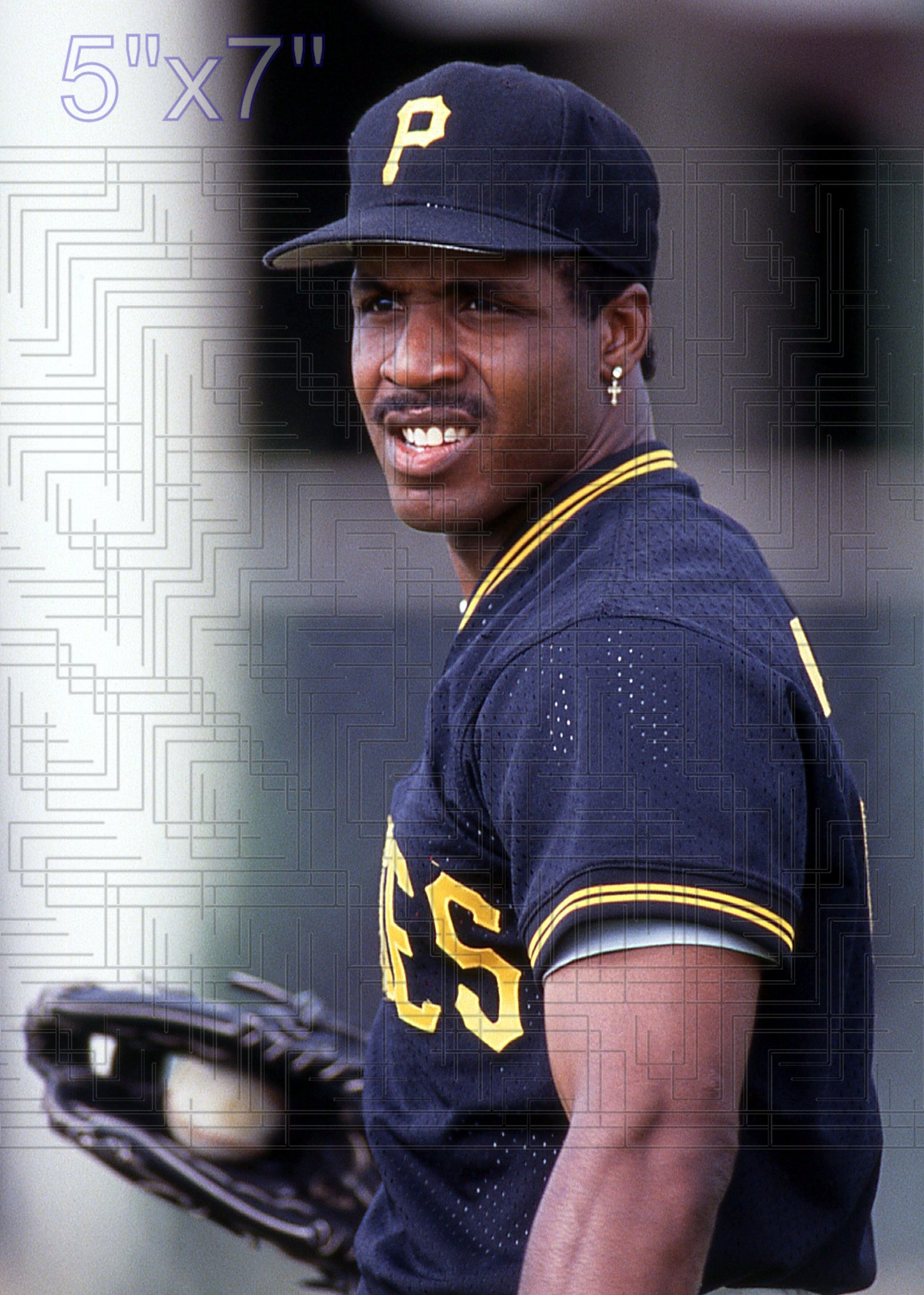 Barry Bonds - 1991 Pittsburgh Pirates - choose a size & style