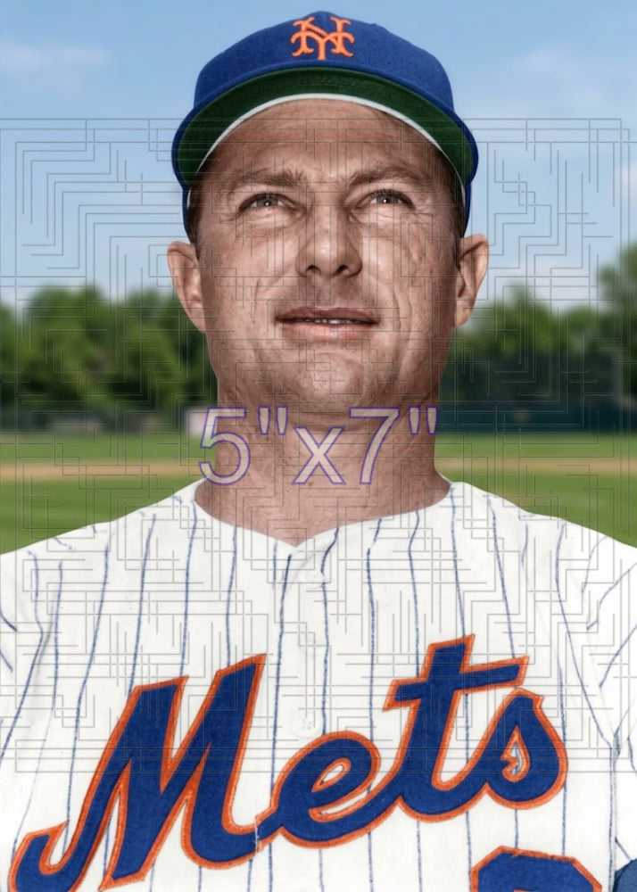 Bart Shirley - 1967 New York Mets - choose a size & style