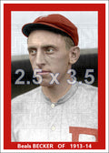 Beals Becker - 1913-14 Philadelphia Phillies - choose a size & style