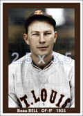 Beau Bell - 1935 St. Louis Browns - choose a size & style